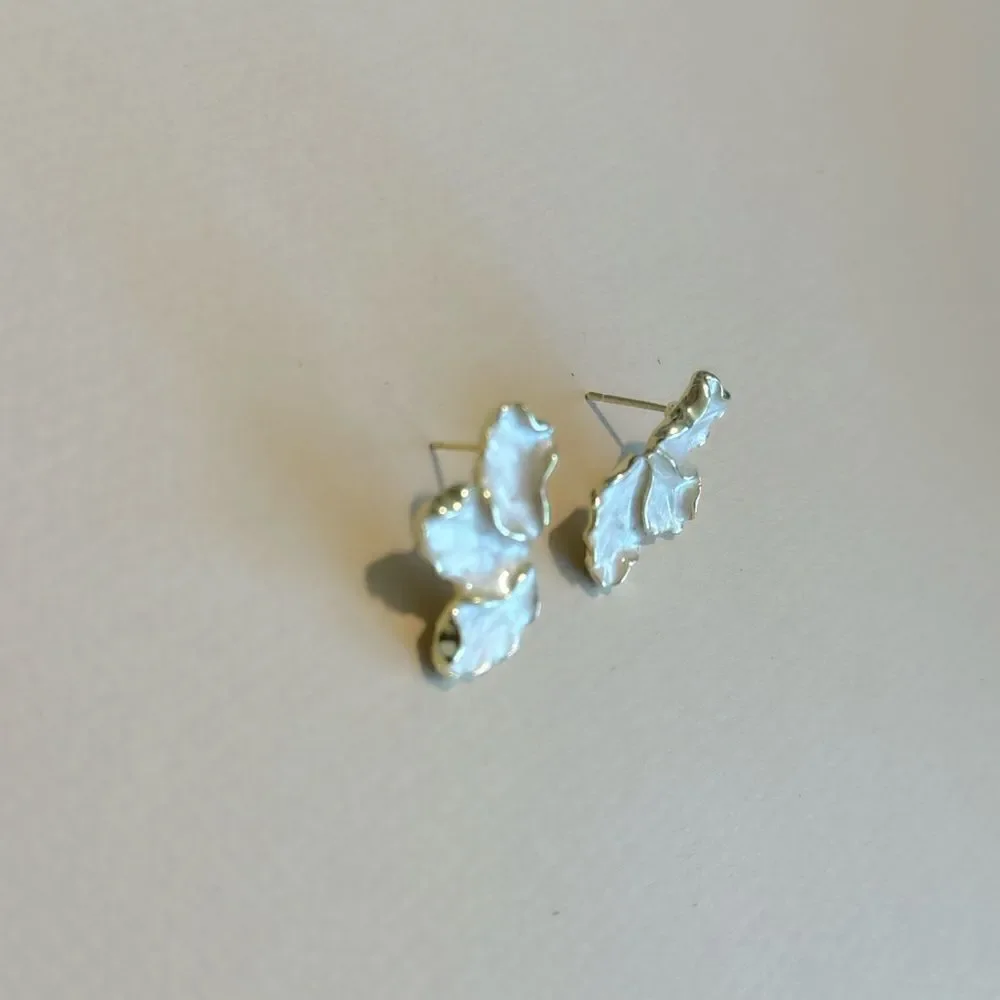 Anthropologie white enamel